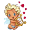 💘 Эмодзи «𝘾𝙪𝙥𝙞𝙙𝙤 𝘽𝙮» для Telegram