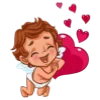 🫂 Эмодзи «𝘾𝙪𝙥𝙞𝙙𝙤 𝘽𝙮» для Telegram