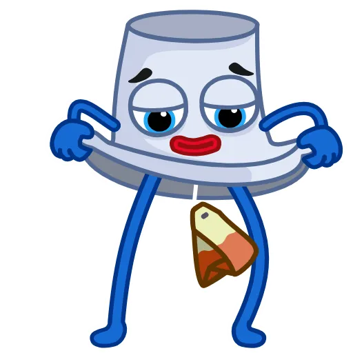 🥤 Эмодзи «Cup Man» для Telegram