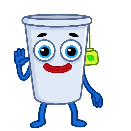 🥤 Эмодзи «Cup Man» для Telegram