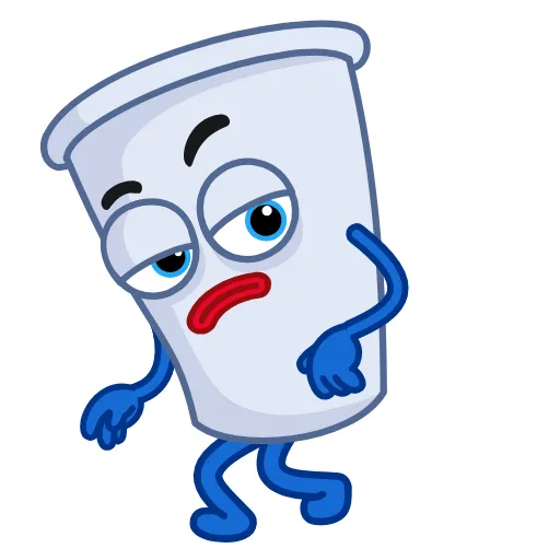 🥤 Эмодзи «Cup Man» для Telegram