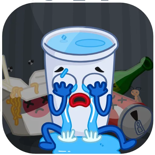 🥤 Эмодзи «Cup Man» для Telegram