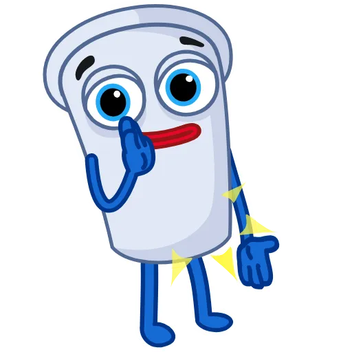 🥤 Эмодзи «Cup Man» для Telegram