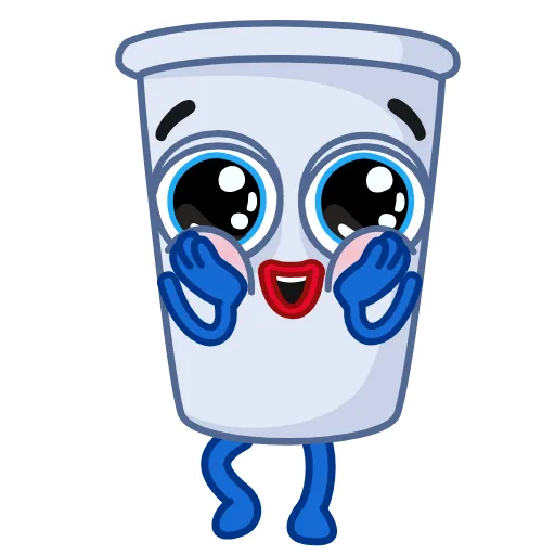 🥤 Эмодзи «Cup Man» для Telegram