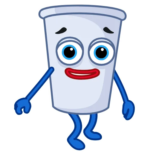 🥤 Эмодзи «Cup Man» для Telegram