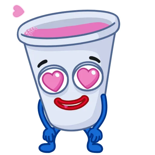 🥤 Эмодзи «Cup Man» для Telegram