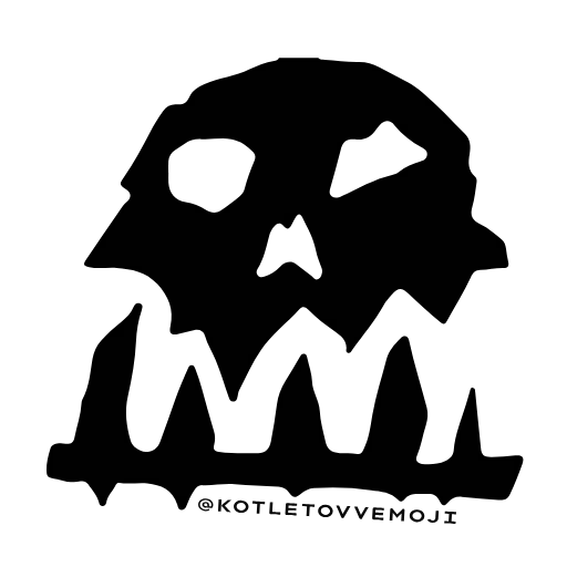 💀 Эмодзи «Cursed Adaptive» для Telegram