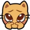 🥺 Эмодзи «🥺 Cursed cat - эмоджи курсед котики» для Telegram