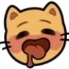 Эмодзи 🥺 Cursed cat - эмоджи курсед котики для Telegram — скачать