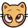 🙄 Эмодзи «🥺 Cursed cat - эмоджи курсед котики» для Telegram