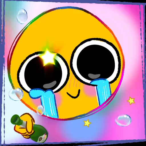 🍾 Стикер «Face Emoji Animated» для Telegram