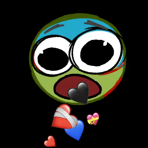 🤢 Стикер «Face Emoji Animated» для Telegram