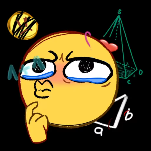 🤔 Стикер «Face Emoji Animated» для Telegram