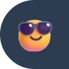 😎 Эмодзи «Фейк реакции» для Telegram