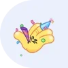 🥳 Эмодзи «Фейк реакции» для Telegram