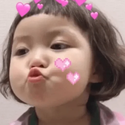 😍 Стикер «Ullzangbaby» для Telegram