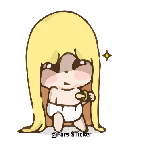 🤨 Эмодзи «Cute Baby» для Telegram