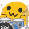🥁 Эмодзи «Blob emoji из Android» для Telegram
