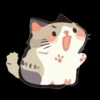 🐈 Эмодзи «Cute Cat Balls» для Telegram