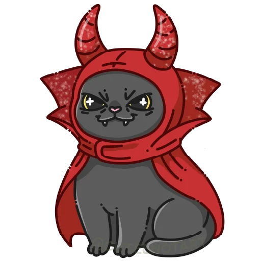 🐱 Стикер «cute cat (no text)» для Telegram