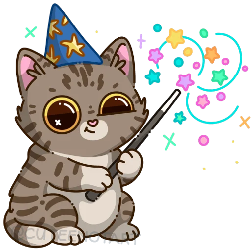 🐱 Стикер «cute cat (no text)» для Telegram