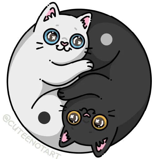 🐱 Стикер «cute cat (no text)» для Telegram