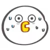😥 Эмодзи «🐤 Cute chick - гусь и цыплёнок» для Telegram