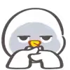 😈 Эмодзи «🐤 Cute chick - гусь и цыплёнок» для Telegram