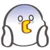😱 Эмодзи «🐤 Cute chick - гусь и цыплёнок» для Telegram