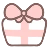 ☃️ Эмодзи «💕 Christmas bunny» для Telegram