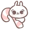 🤩 Эмодзи «💕 Christmas bunny» для Telegram