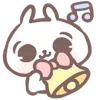 🎀 Эмодзи «💕 Christmas bunny» для Telegram