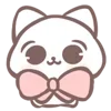 🎀 Эмодзи «💕 Christmas bunny» для Telegram