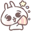 Эмодзи 💕 Christmas bunny для Telegram — скачать