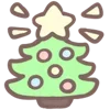 ☁️ Эмодзи «💕 Christmas bunny» для Telegram