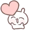 💕 Эмодзи «💕 Christmas bunny» для Telegram