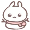 ☃️ Эмодзи «💕 Christmas bunny» для Telegram