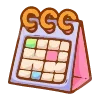 📆 Эмодзи «Cute Doodle 1» для Telegram
