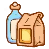 🥛 Эмодзи «Cute Doodle 1» для Telegram