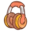 🎧 Эмодзи «Cute Doodle 2» для Telegram