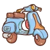 🛵 Эмодзи «Cute Doodle 2» для Telegram