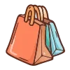 🛍 Эмодзи «Cute Doodle 2» для Telegram