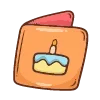 🗒 Эмодзи «Cute Doodle 3» для Telegram
