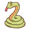 🐍 Эмодзи «Cute Doodle 3» для Telegram