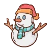 ☃️ Эмодзи «Cute Doodle 3» для Telegram