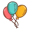 🎈 Эмодзи «Cute Doodle 3» для Telegram