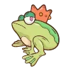🐸 Эмодзи «Cute Doodle 3» для Telegram