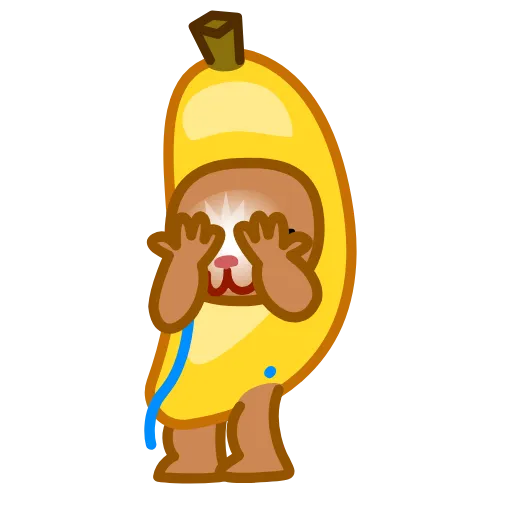 🍌 Эмодзи «Cute Emojis -» для Telegram