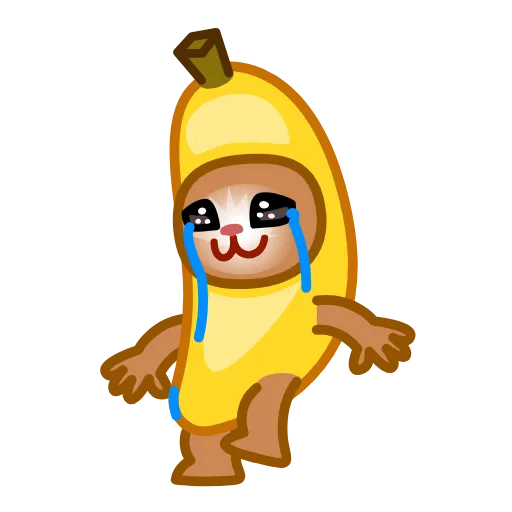 🍌 Эмодзи «Cute Emojis -» для Telegram