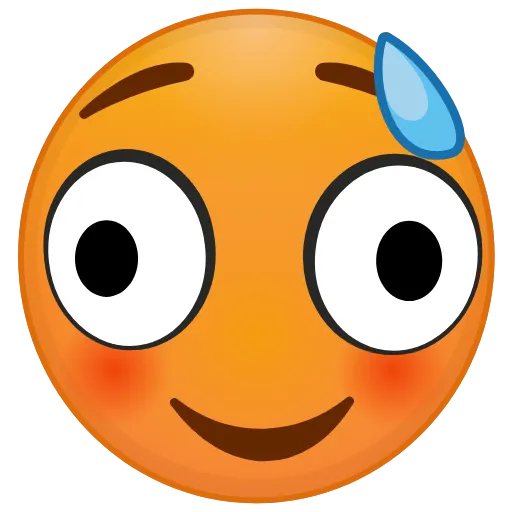 😰 Эмодзи «Cute Emojis -» для Telegram